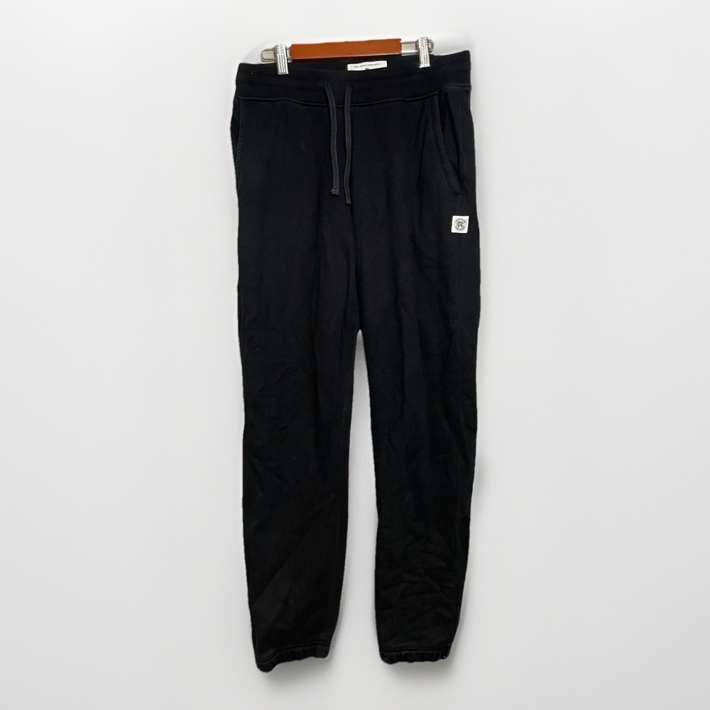 Reigning Champ Mid Weight Black Men's Cotton Jogger Terry Sweatpants‎ Size Small